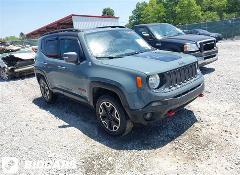2016 Jeep Renegade, Trailhawk | ZACCJBCT7GPC79477 | BidCars
