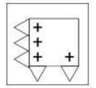 Identify the figure given in the options which whe