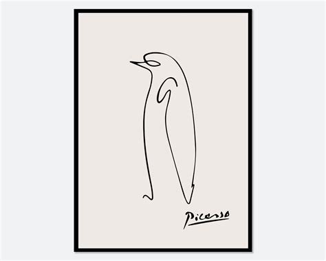 Pablo Picasso Famous Line Drawings
