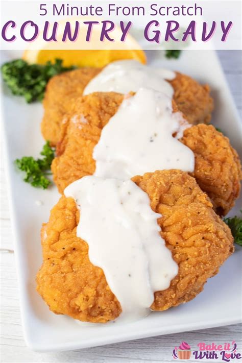 Country Gravy | Bake It With Love