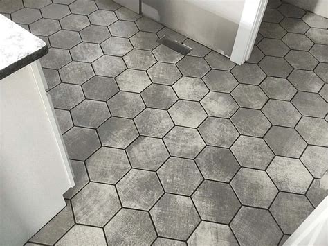Installing Hexagonal Floor Tile 的图像结果