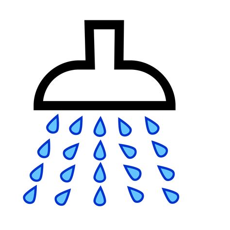 Taking A Shower Clipart - ClipArt Best