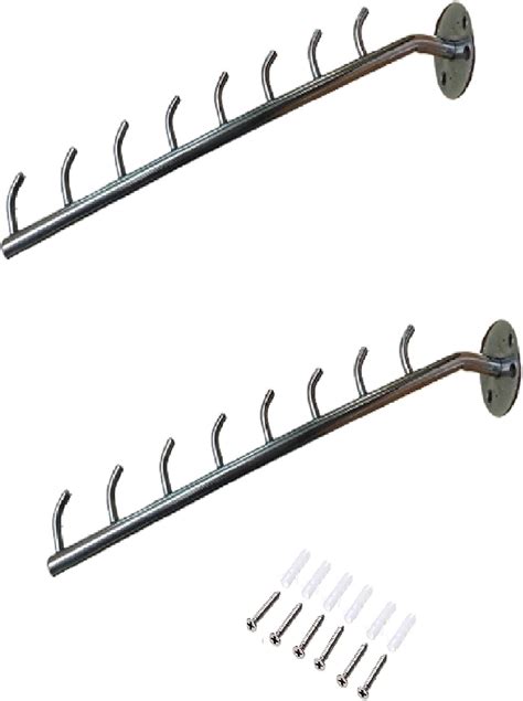 Q1 Beads Alloy Steel Swivel Hook Rail 12 Pin Display Hooks Wall Drope ...