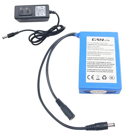 Buy Lithium Battery 12V 8000mAh DC Battery for Scoreboard/Race Clock ...