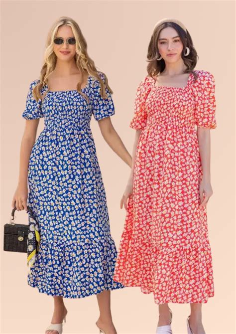 Classy Printed Maxi Dress Combo 5 – Wyshlist