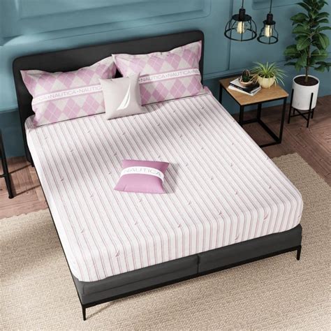 Buy NAUTICA Fairwater Cotton 160TC Striped 3Pcs King Bedsheet Set from ...