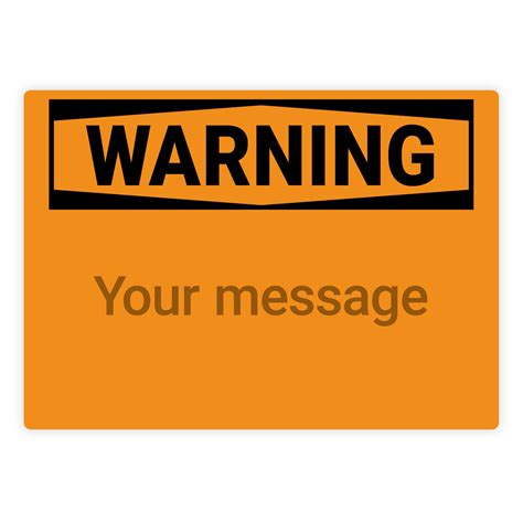 Image result for Custom Safety Signs