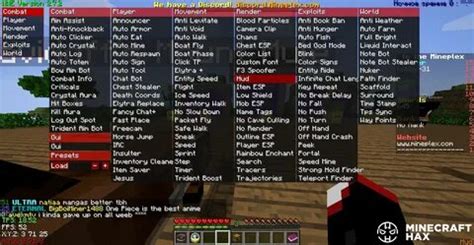 Image result for Minecraft Java Hack Client 1.16.5