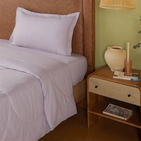 Buy Paleto | Everyday Hues Cotton Solid Dyed 120GSM Comforter-Grey ...