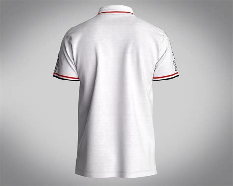 Mens White Polo Shirt 3D - TurboSquid 1973807