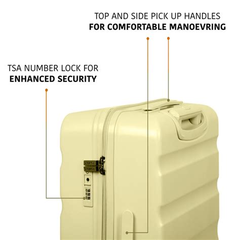 Venice Polycarbonate Check-In Luggage Trolley Bag | ROMEING