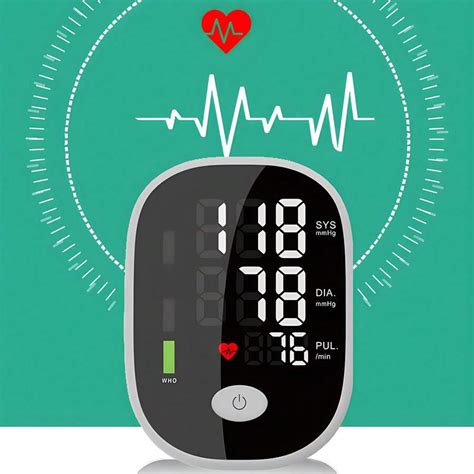 Portable Digital Arm Blood Pressure Monitor With Large Display ...