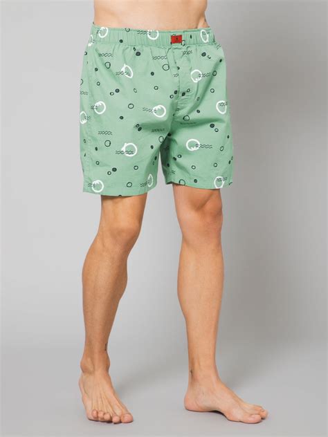 Cantabil Men Green Boxer