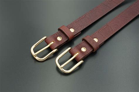 Full Grain Leather Dress Belt - Made in USA | Buffalo Billfold Company