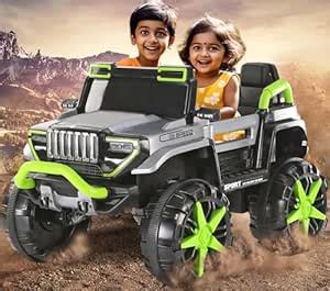 Wishmaster Big Size Kids Electric Ride On Car, 4x4 Battery Operated Toy ...