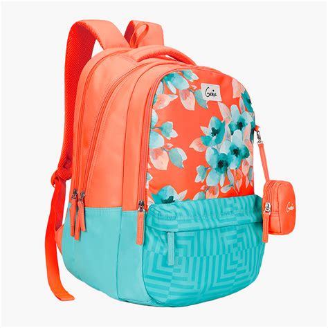 Buy Genie Daisy 36L Coral Laptop Backpack With Raincover