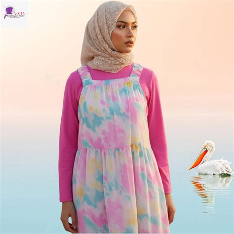 Pastel pink Safa Breeze Gown – Musa Elegant Hijabs