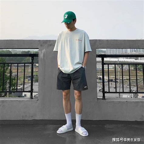 MECITY男装2019夏季新款时尚潮流短裤男士休闲运动裤男_