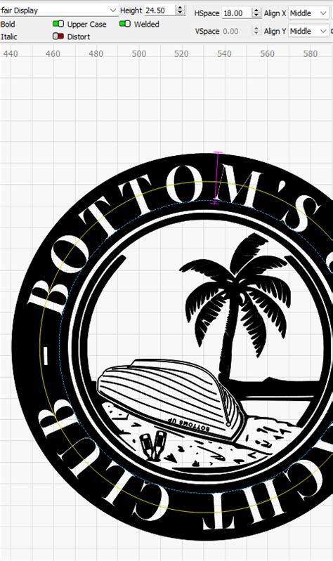 Image result for Lightburn Tutorial Curved Text