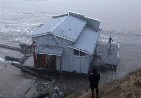 Santa Cruz Wharf Partially Collapses in California as Three Individuals ...