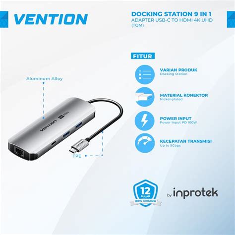 Promo Vention USB-C to HDMI PD Visual Docking Station Elite Dock Series ...