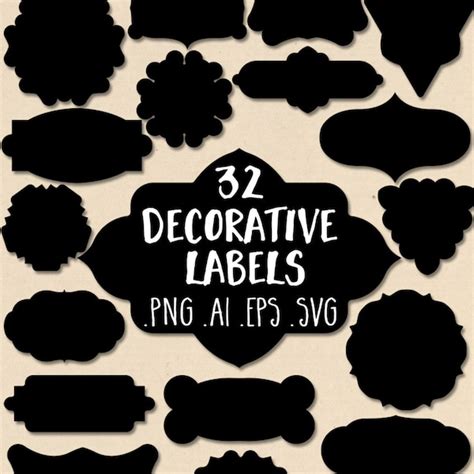 Image result for Decorative Sticky Labels