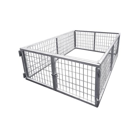 Sunrise Trailer Cage Double Door Galvanised - 7 x 4 x 2 Feet - C742G ...