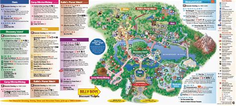 Printable California Adventure Map