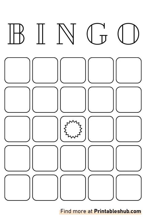 5×5 Bingo Card Maker | FREE Printable HQ