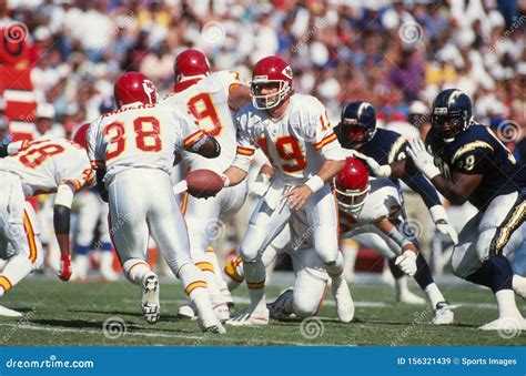 Joe Montana Kansas City Chiefs Editorial Stock Image - Image of ...
