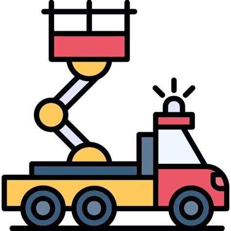 Ladder truck - Free transportation icons