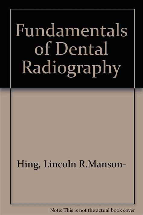 Buy Fundamentals of Dental Radiography Book Online at Low Prices in ...