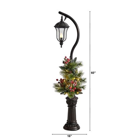 Lamp Post Outdoor Christmas Decorations At Lowes Com