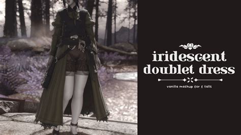 iridescent doublet dress | XIV Mod Archive