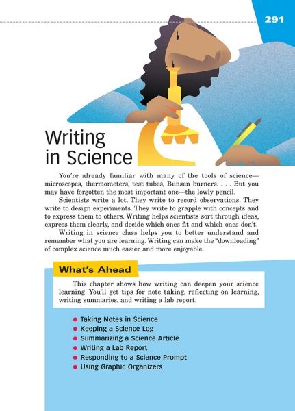 Image result for Science Writing Examples
