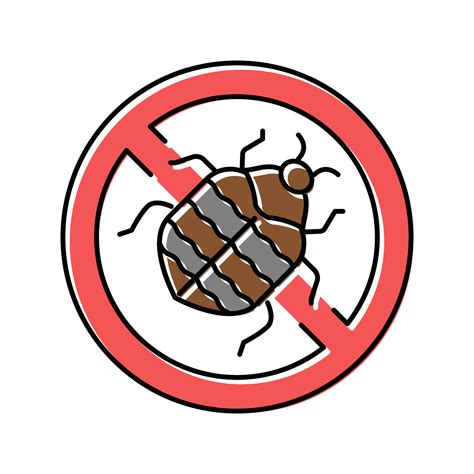 carpet beetle treatment color icon vector illustration 19005216 Vector ...