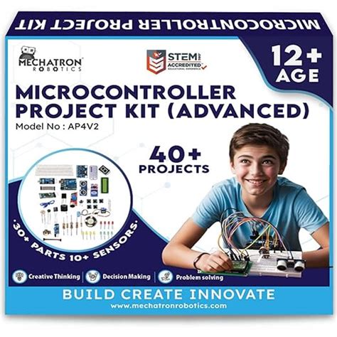 Buy Mechatron Robotics 40+ Projects Microcontroller Coding Kit (AP4V2 ...