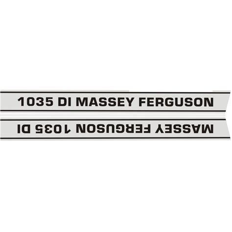 EMBLEMN STICKER SET MF 1035 DI J-SERIES – SATYAM ENTERPRISES