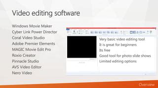 Video Editing Software Tutorials 的图像结果