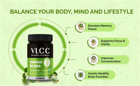 Buy VLCC Natural Science Ginkgo Biloba with Shankhpushpi & Brahmi for ...