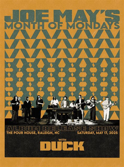 Joe Mays Month of Mondays & Duck , 224 S Blount St Raleigh NC 27601, 17 ...