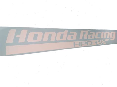Gy Vinyl Arts Honda Racing Hpd Windshield Decals Cars Stickers ...