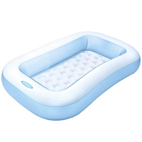 Buy Intex Inflatable Rectangular Pool, Multi Color Online at Low Prices ...