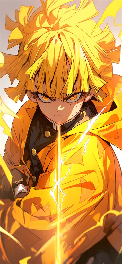 Zenitsu Agatsuma Electrifying Wallpapers - Free Anime Wallpapers