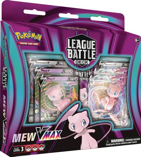 League Battle Deck - Mew Vmax Level 3 - Pokemon - Atlantis Hobby