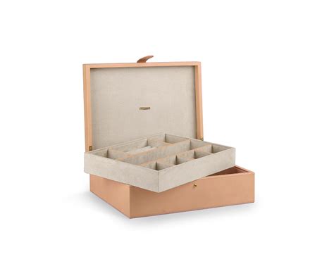 Beige Tesoro Jewellery Box | Taamaa.in – Taamaa India