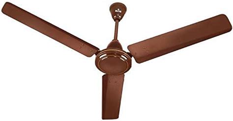 Buy Polycab Zoomer High Speed 1200 mm 1 star rating Ceiling Fan (Brown ...