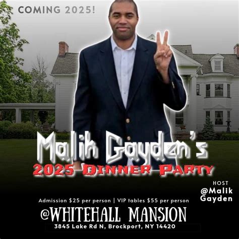 Malik Gayden masquerade dinner party at whitehall mansion!, Whitehall ...