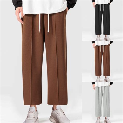 Dianli Pants for Men Summer Pants Sports Training Trousers Elastic ...