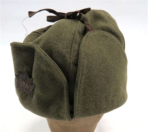 WW2 Canadian Brill Cold Weather Hat